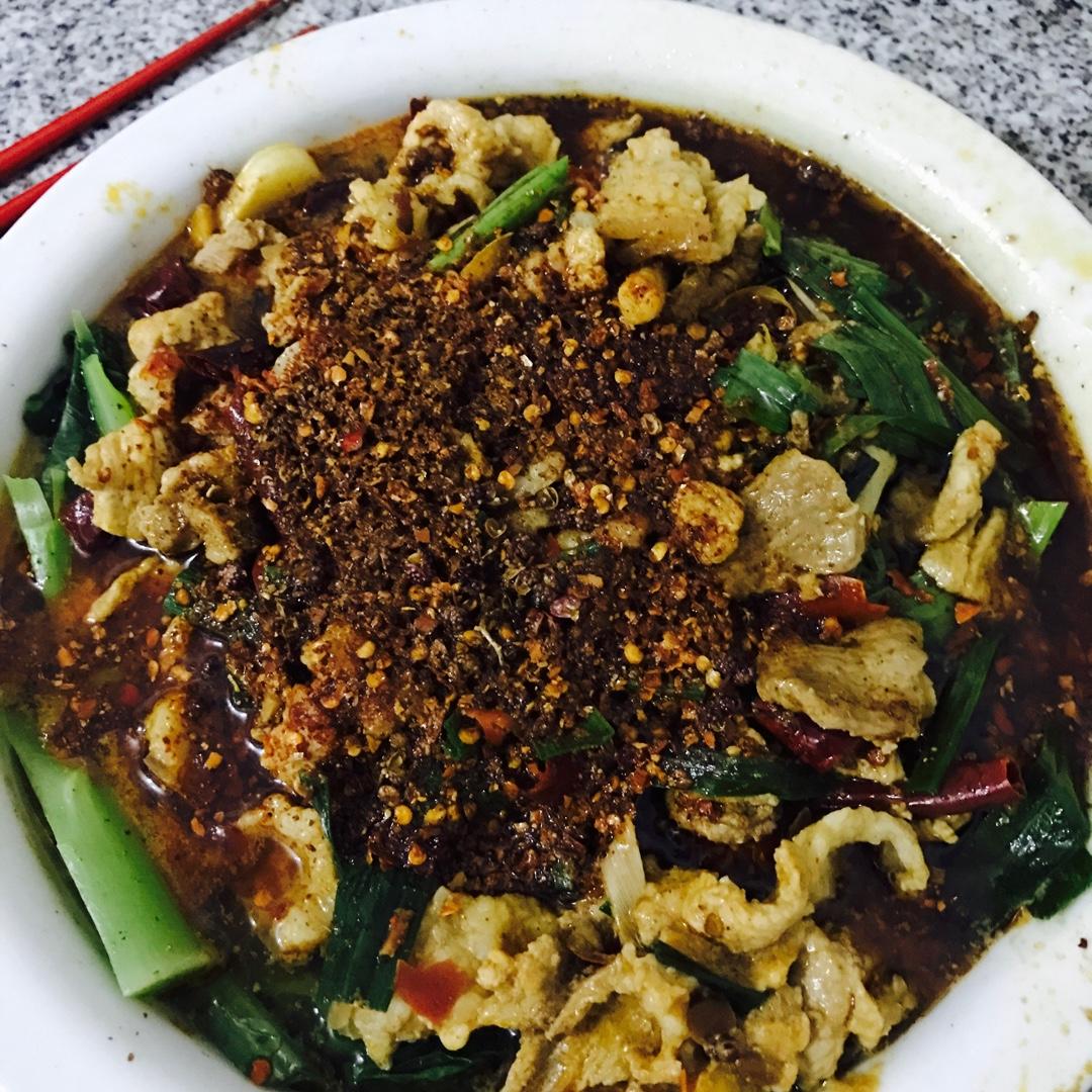 水煮肉片（吃不够的下饭菜）