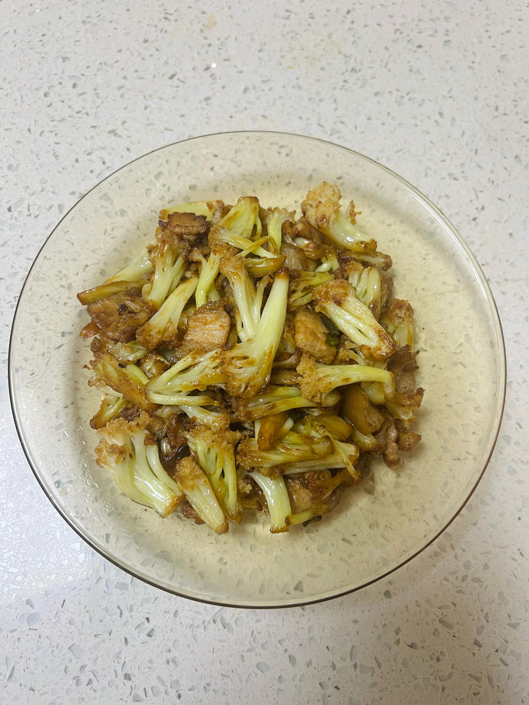 不好吃你来打我的干锅有机花菜