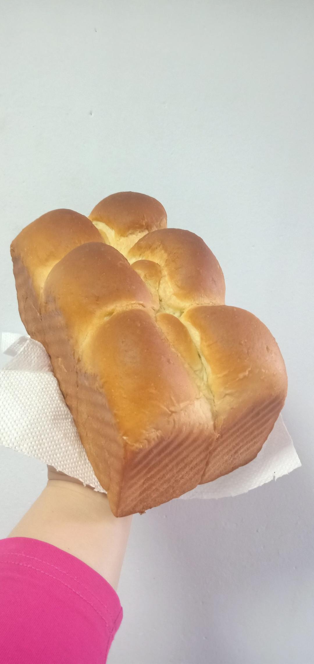 不用揉出膜的松软红豆面包