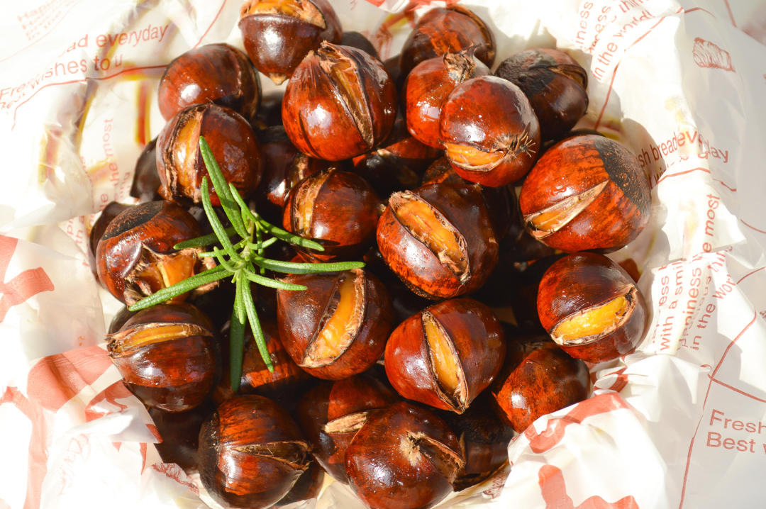 烤箱版糖炒栗子🌰比买的干净❤️便宜又好吃