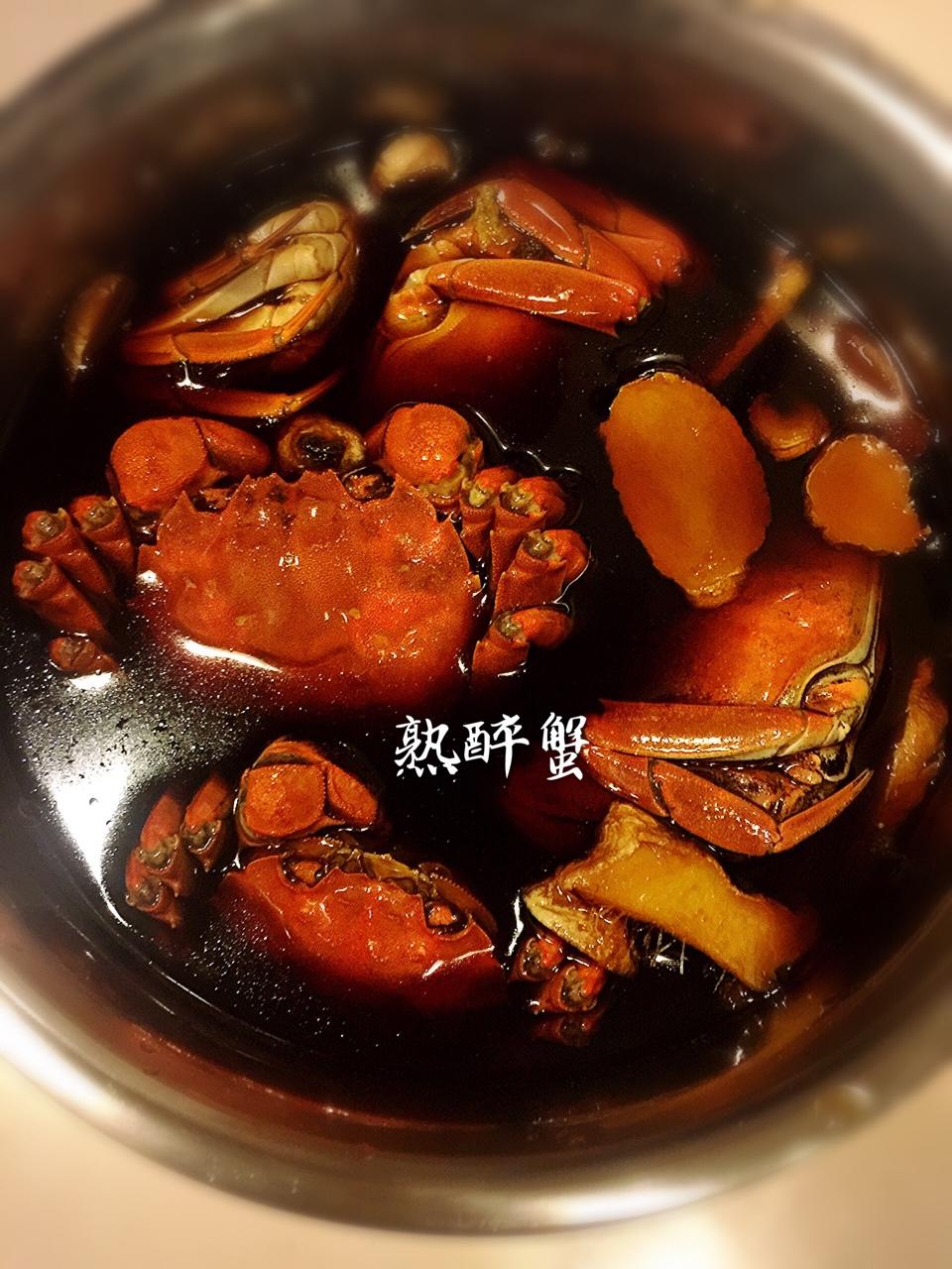 江南熟醉蟹