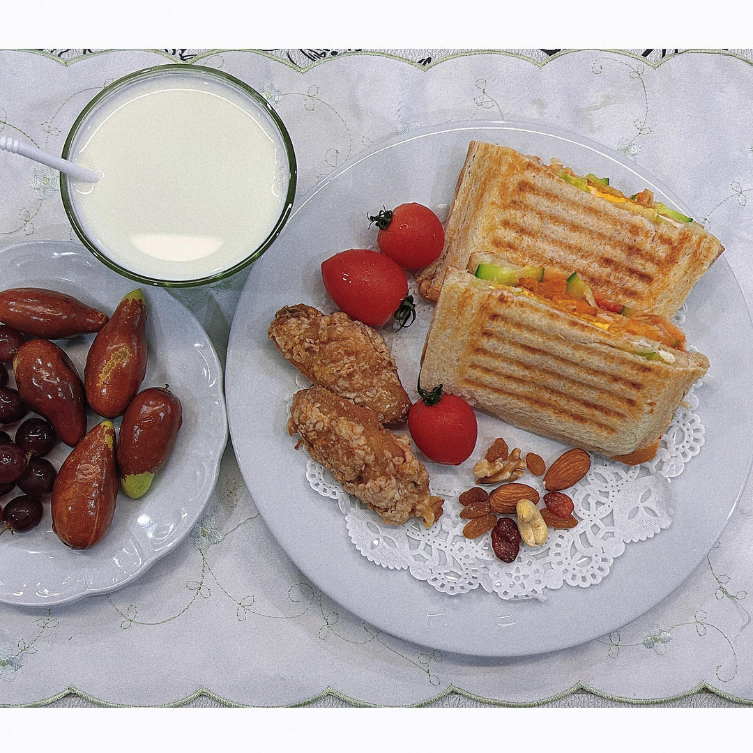 纯奶手撕吐司的做法 步骤1