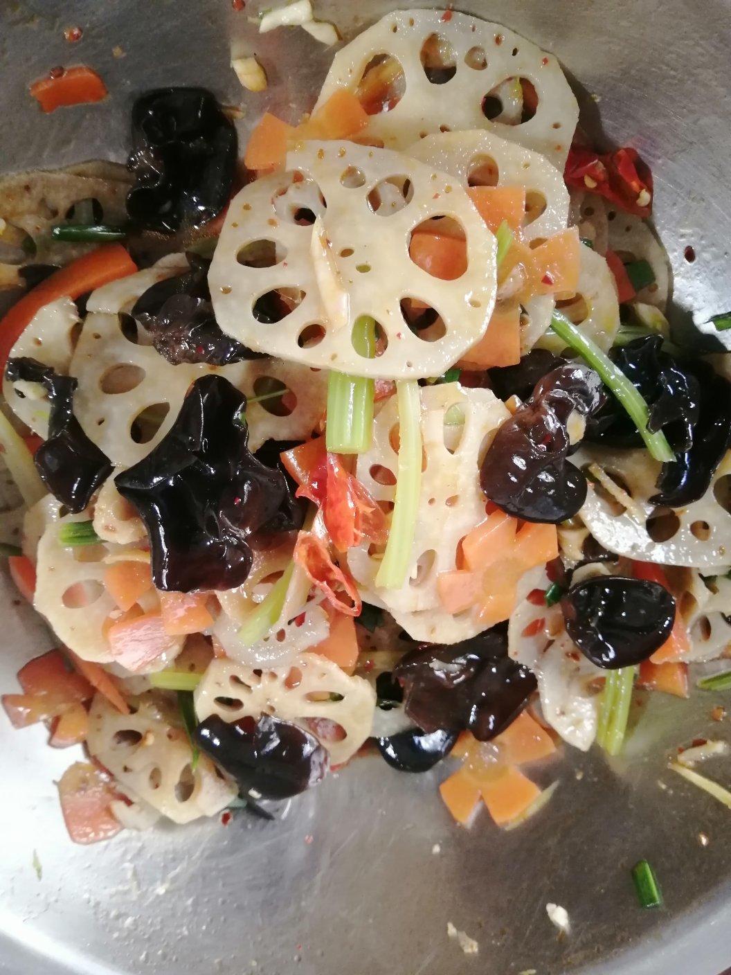 家常味的炝莲菜