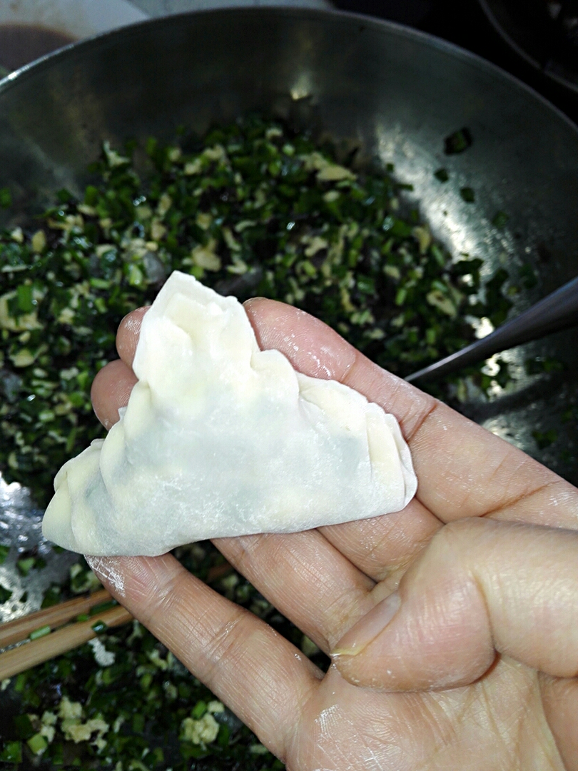 馄饨皮蒸饺的做法 步骤12