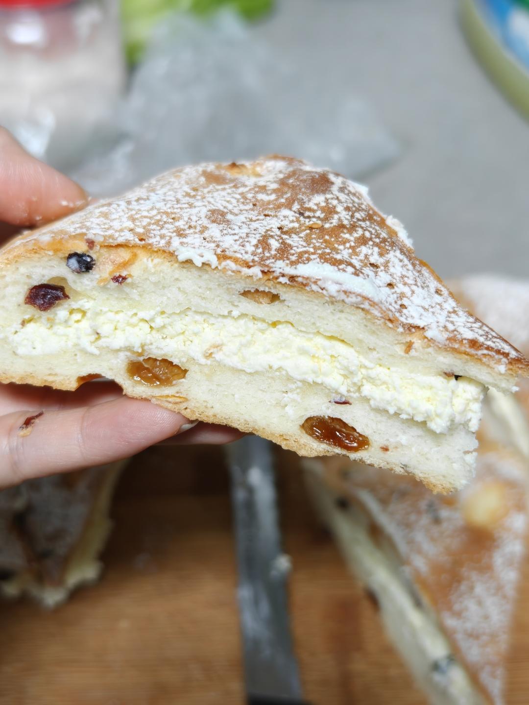 面包｜复刻ole法式忌廉芝士面包