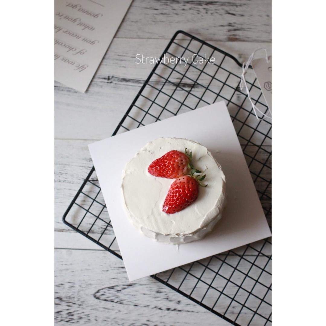 草莓奶油蛋糕
