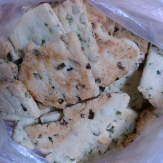 超快手好做的葱香饼干