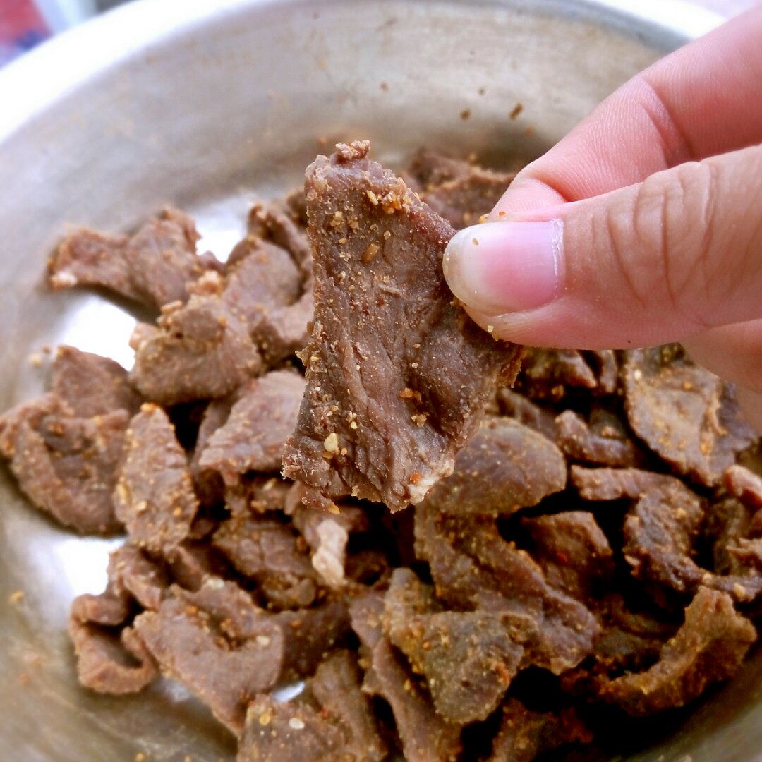 懒人版微波牛肉干