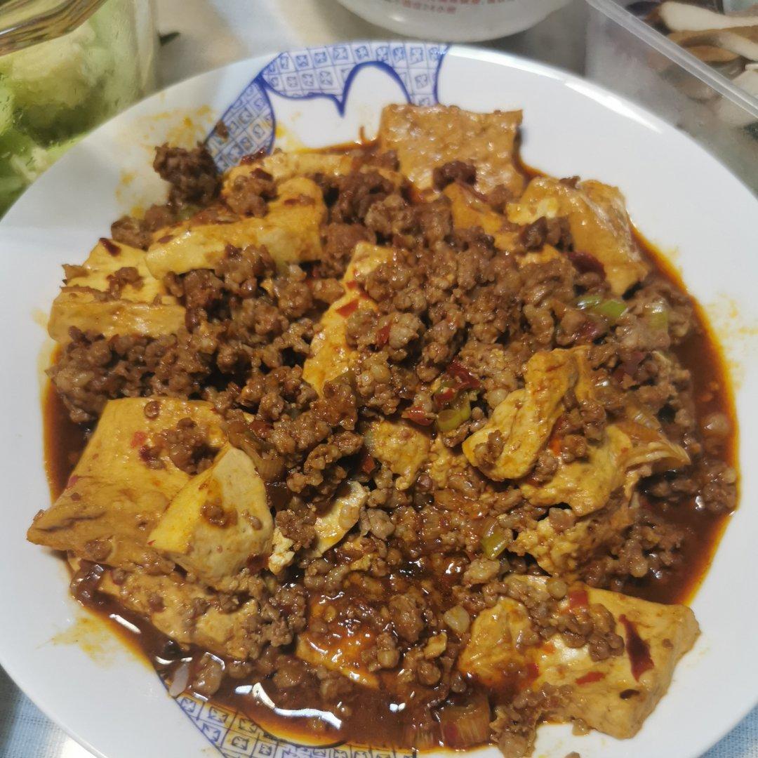 家常菜-肉末豆腐