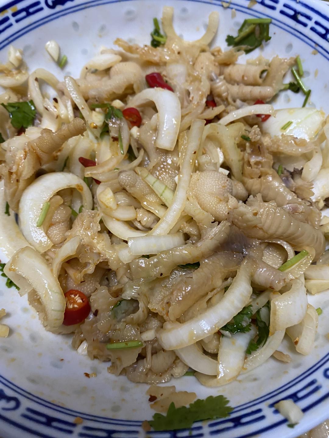 bxg版泰式洋葱无骨凤爪