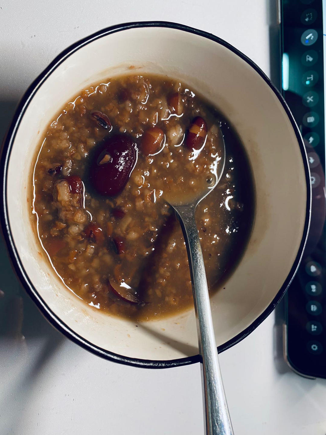 红豆莲子百合粥