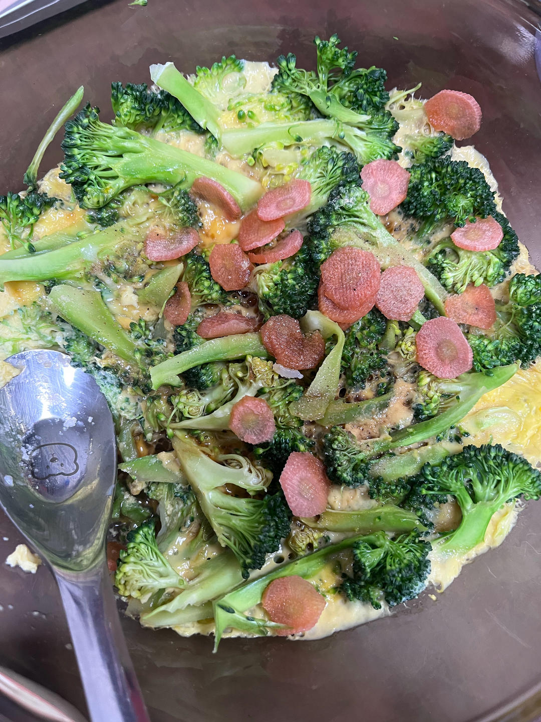 低脂早餐&午餐 微波炉快手西蓝花蒸蛋