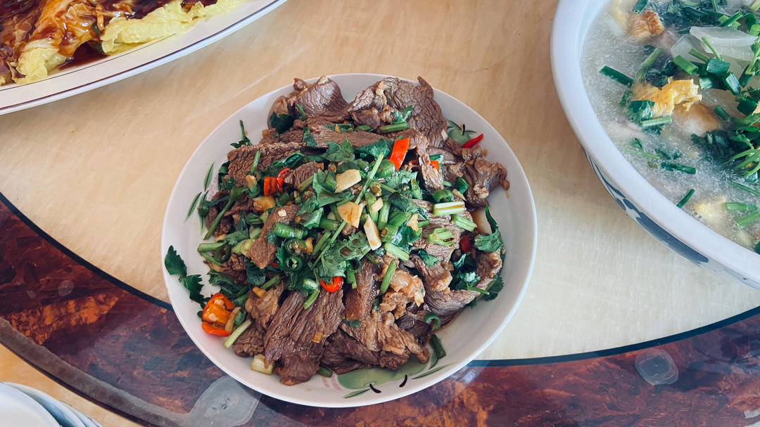 🔥减脂期！灵魂香菜拌牛肉！好吃停不下来！
