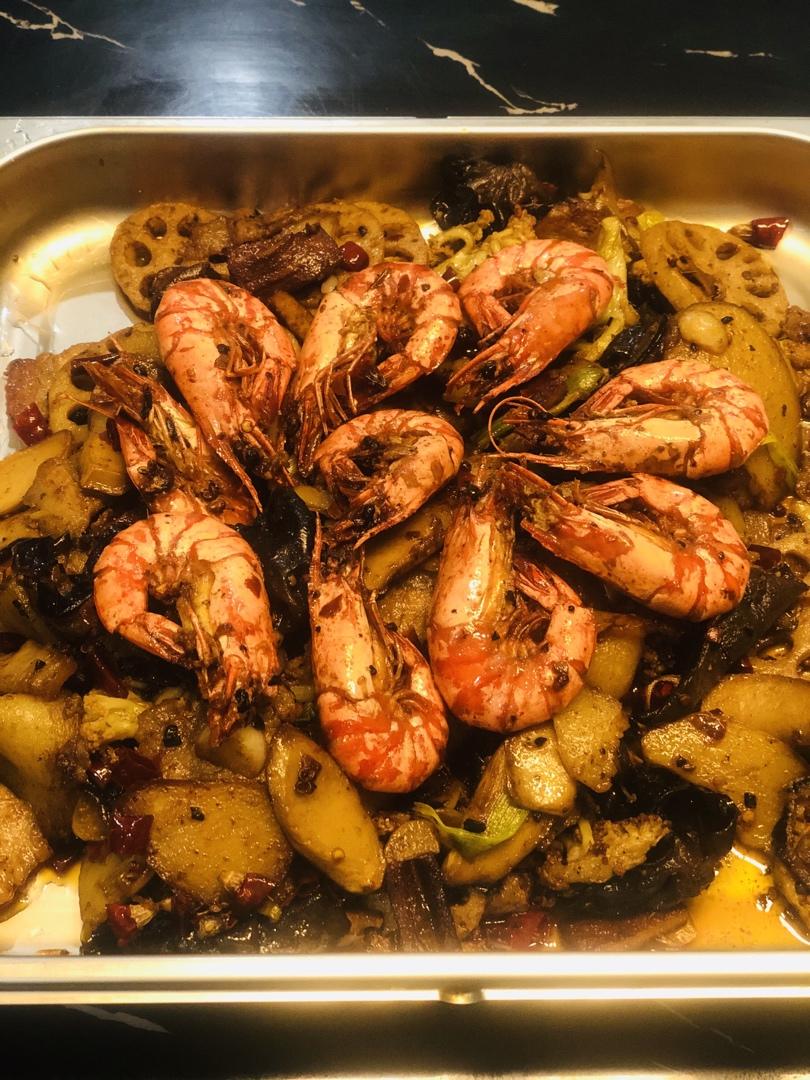 干锅土豆片