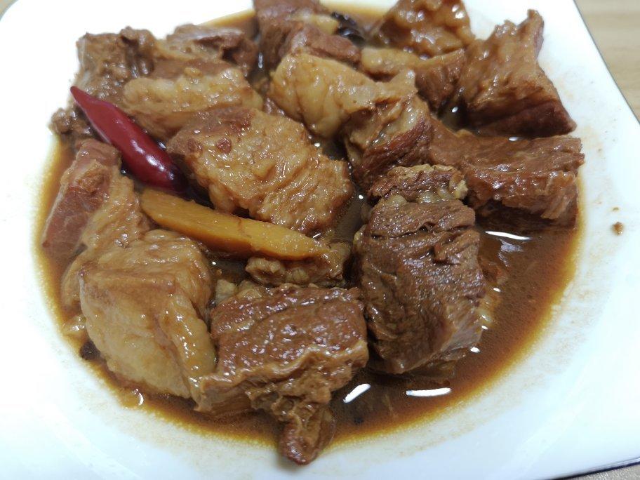 广式焖牛腩