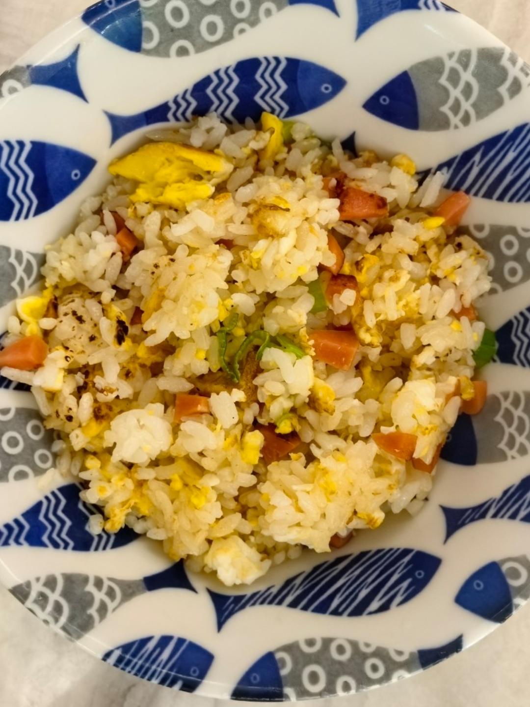 【一碗蛋炒饭】最最最简单的炒饭！！！
