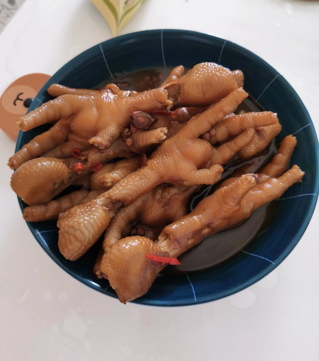 香辣卤鸡爪