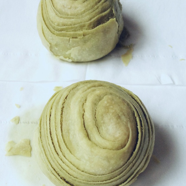 抹茶豆沙酥