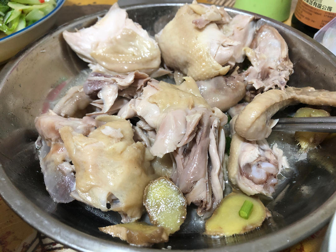 家常白切鸡（隔水蒸鸡）