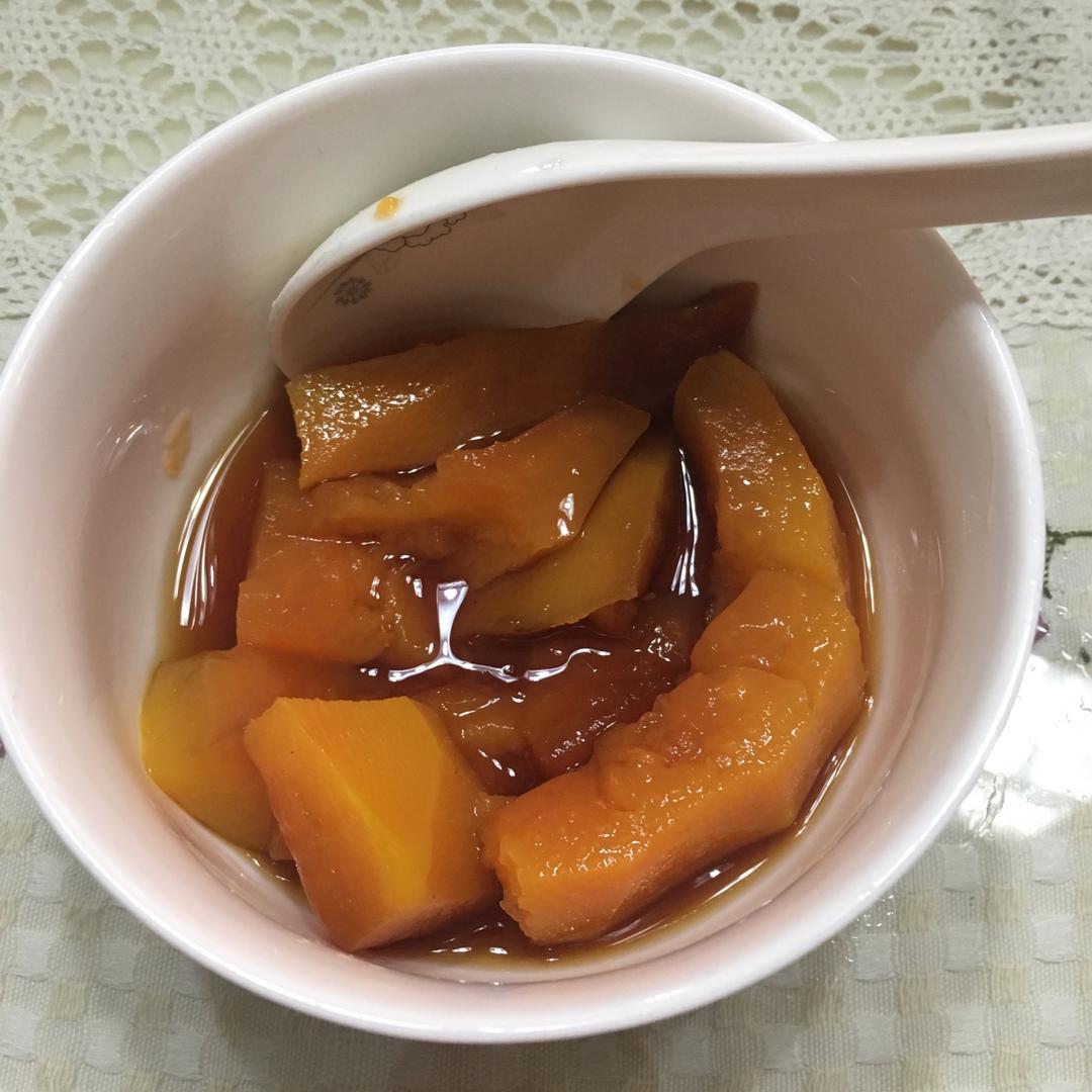 养颜补气血——红糖蒸木瓜