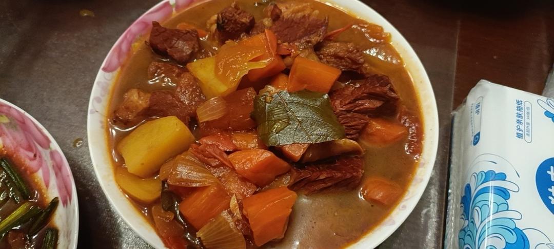 番茄土豆炖牛腩