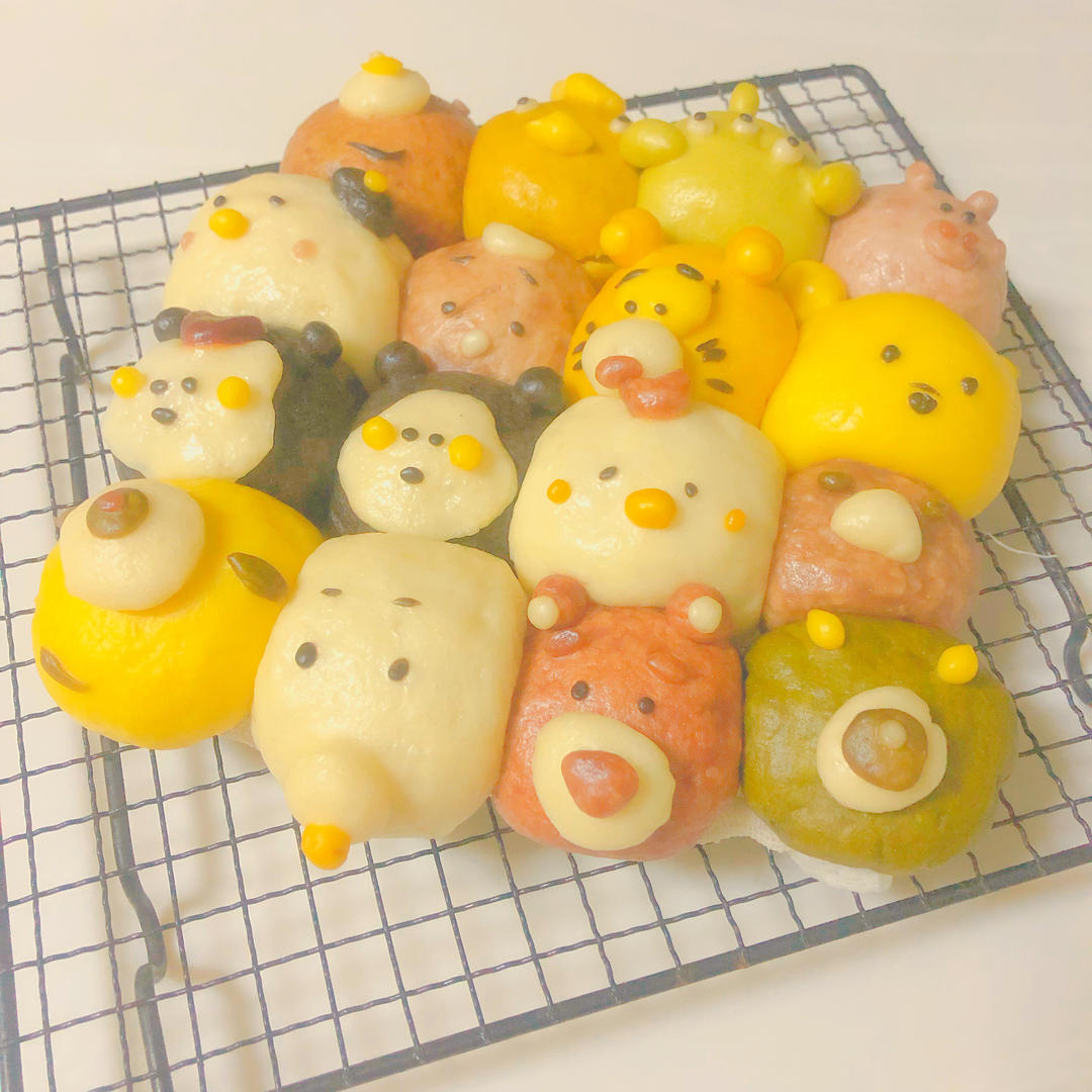 迪士尼卡通挤挤小馒头