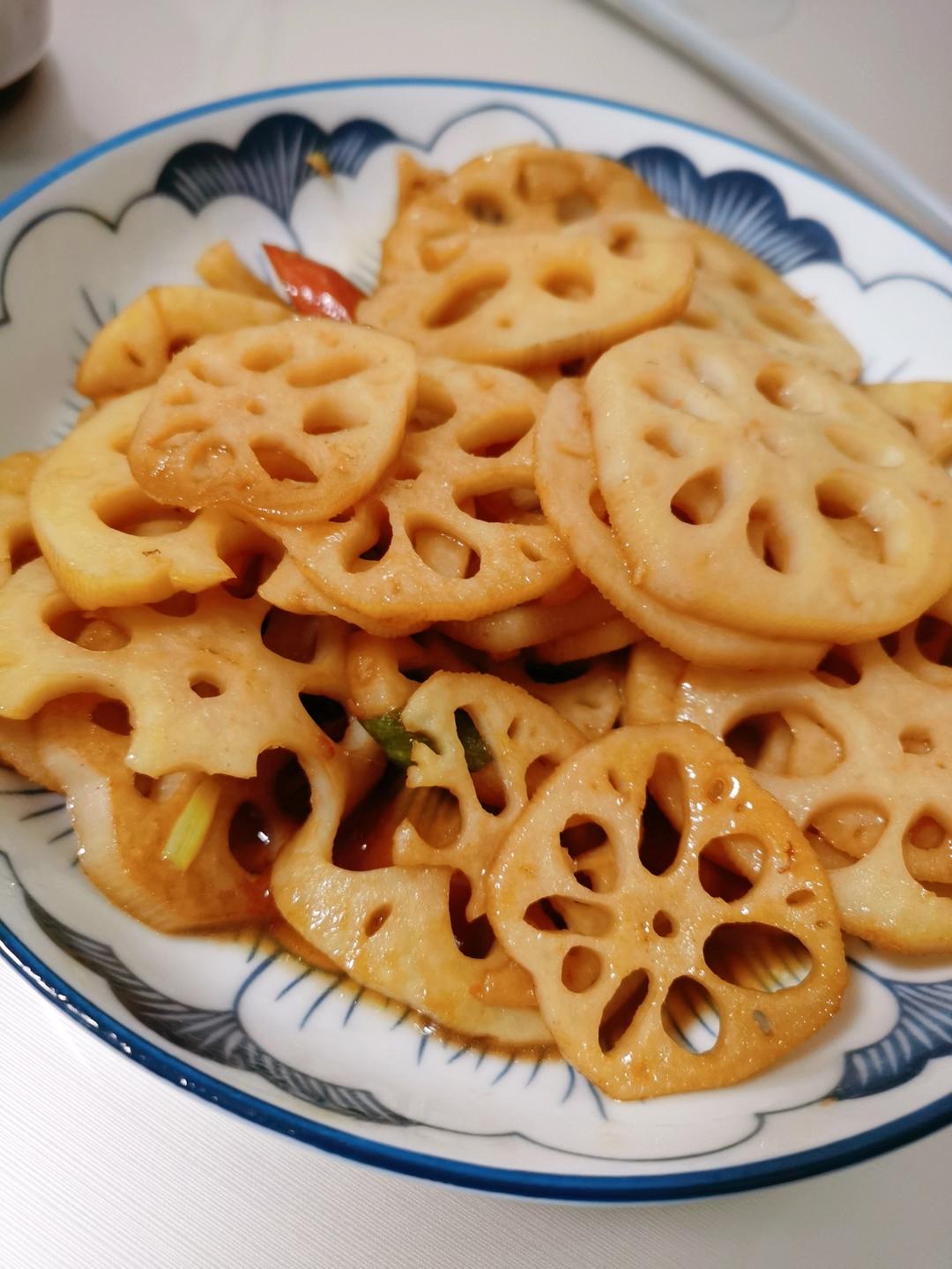 最简单味道惊艳的糖醋藕片