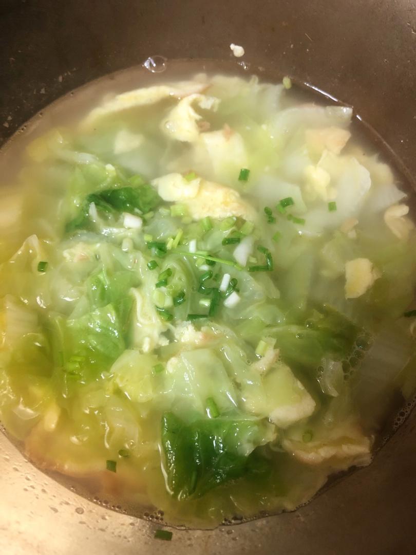 减肥营养白菜汤