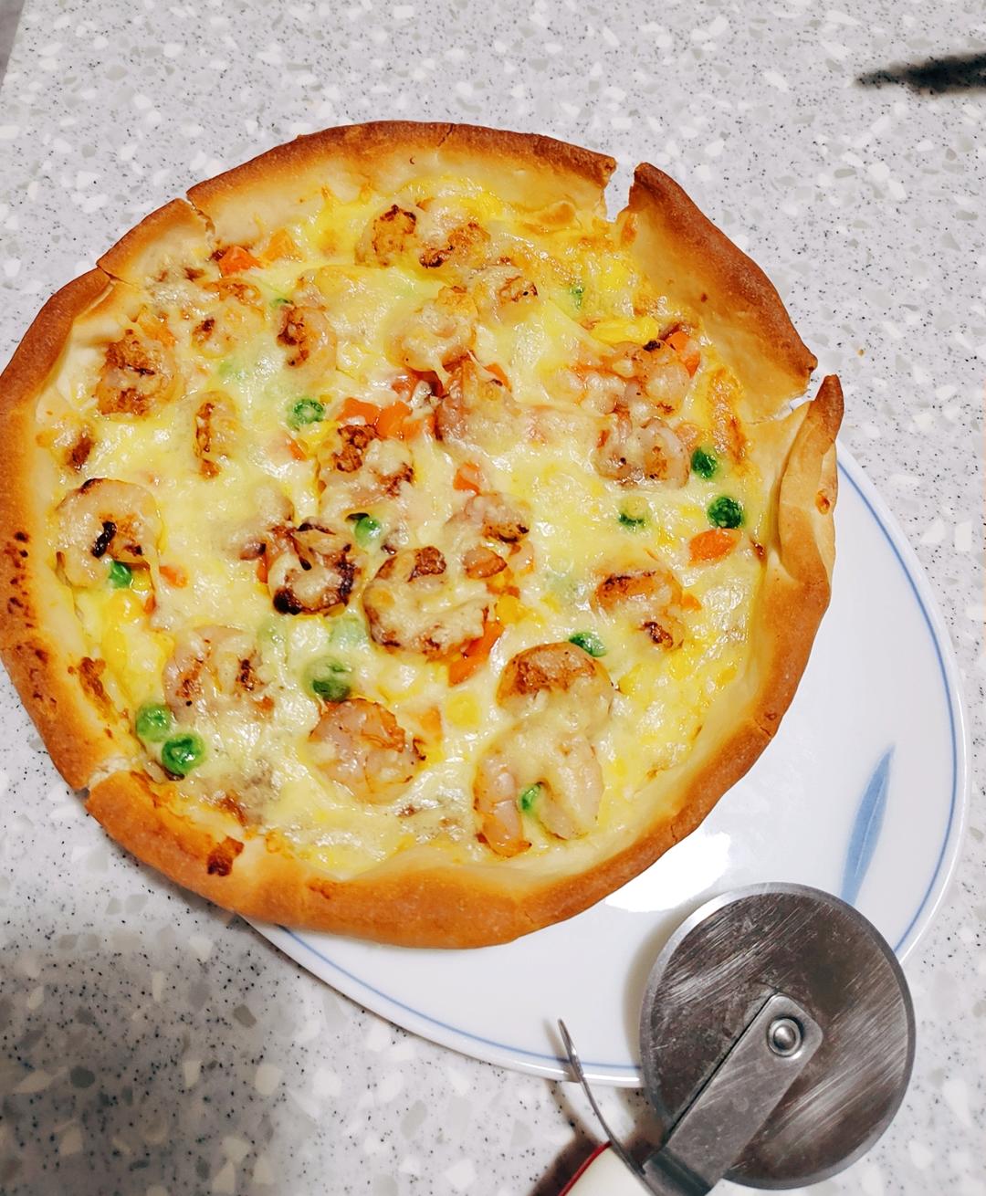 儿子说比BSK好吃的披萨（含披萨酱、饼底做法）