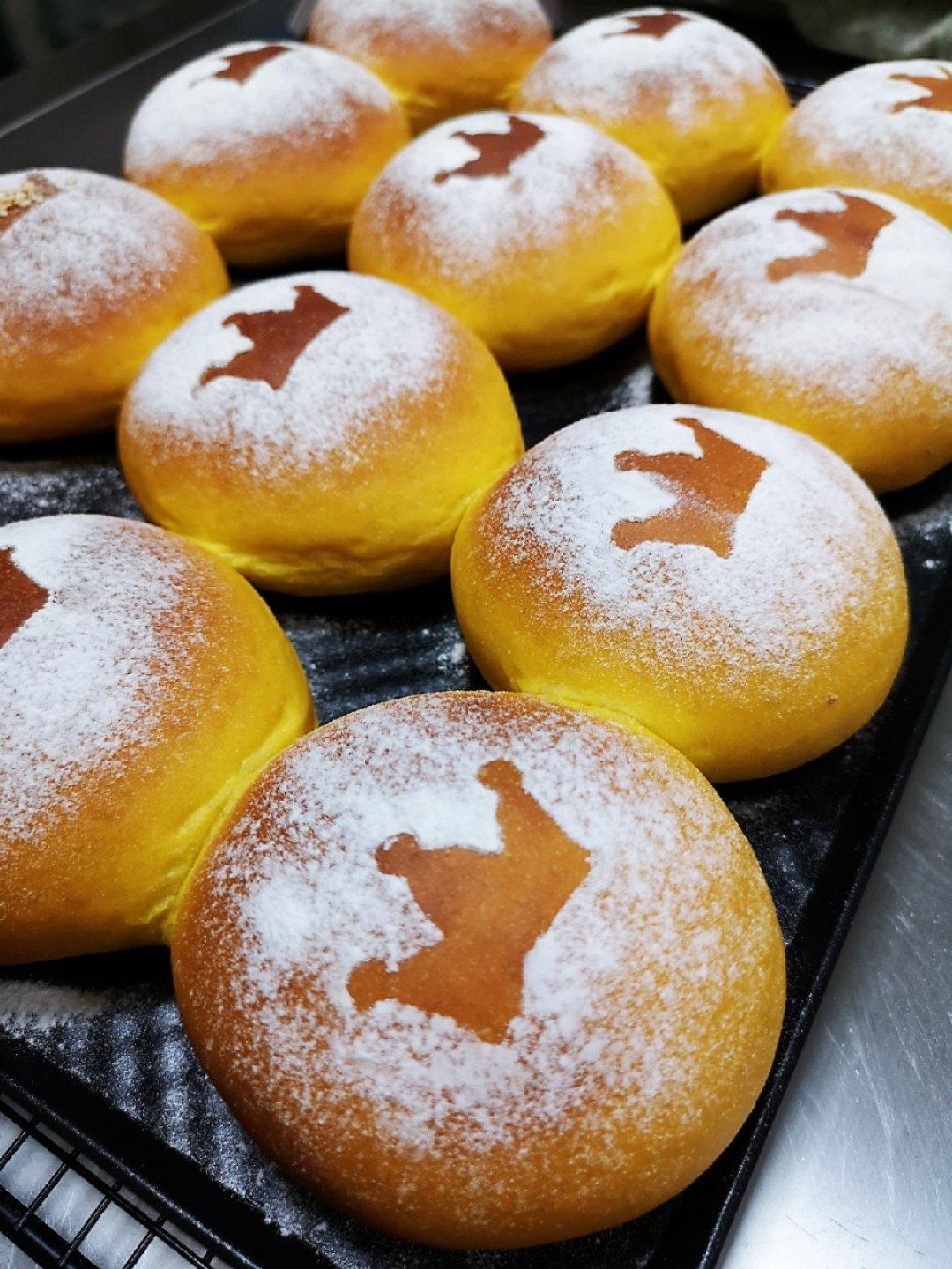 南瓜🎃奶酥面包