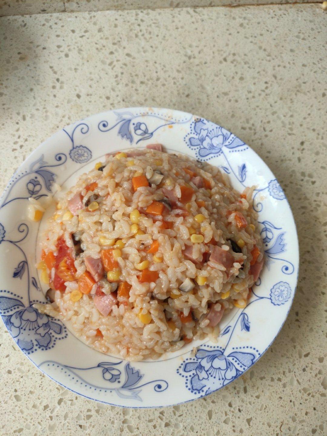 懒人番茄焖饭（电饭锅）