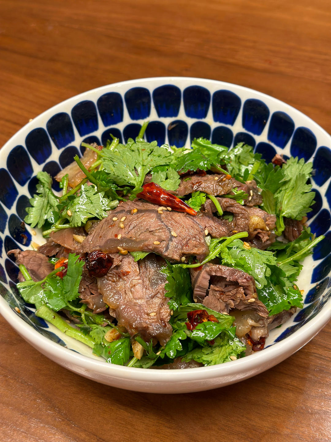 超级快手香菜拌牛肉