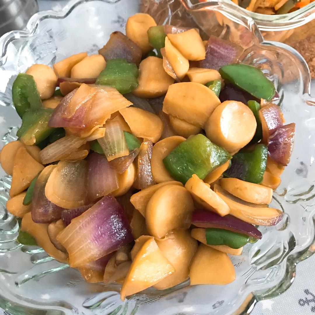 三杯杏鲍菇