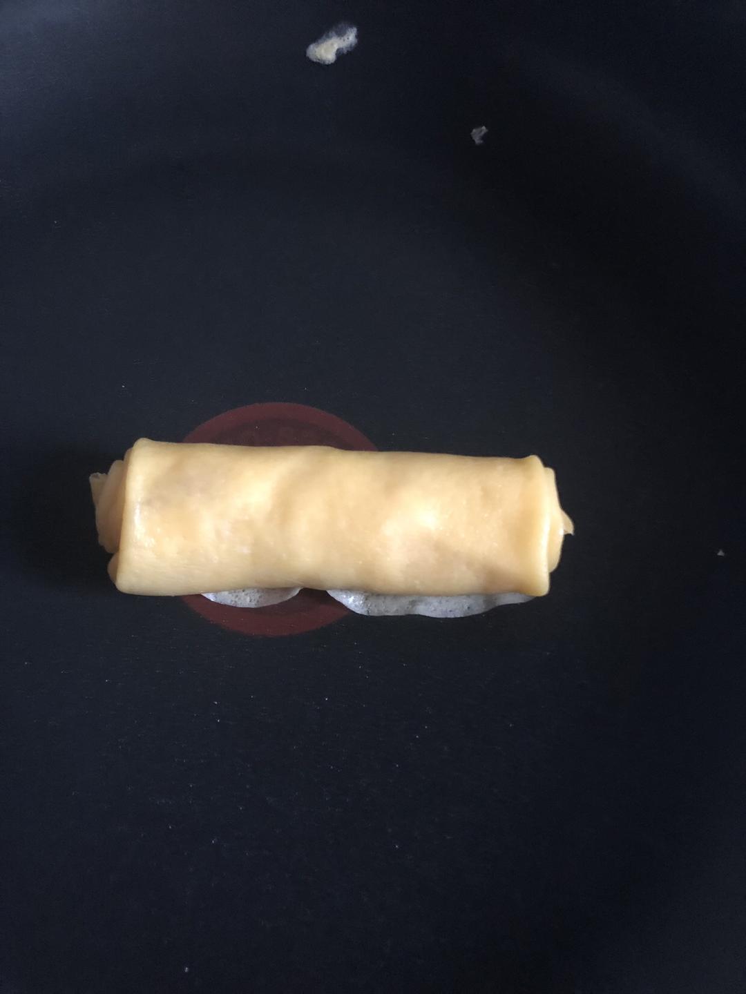 快手香蕉卷