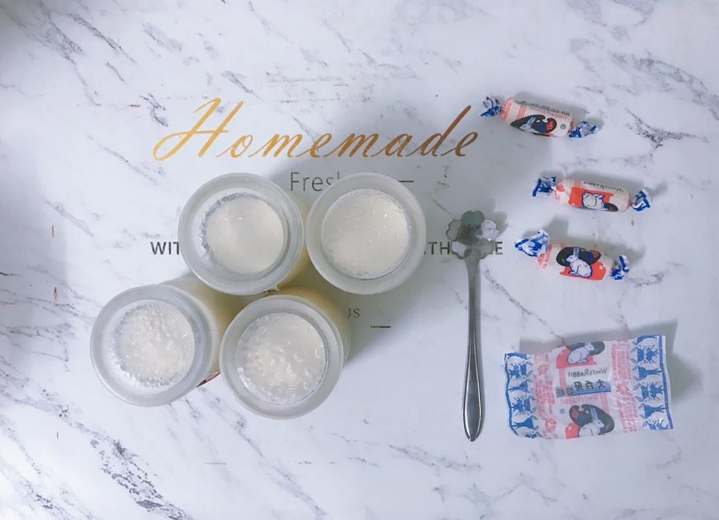 #麦子厨房#大白兔奶糖布丁～快手不输味