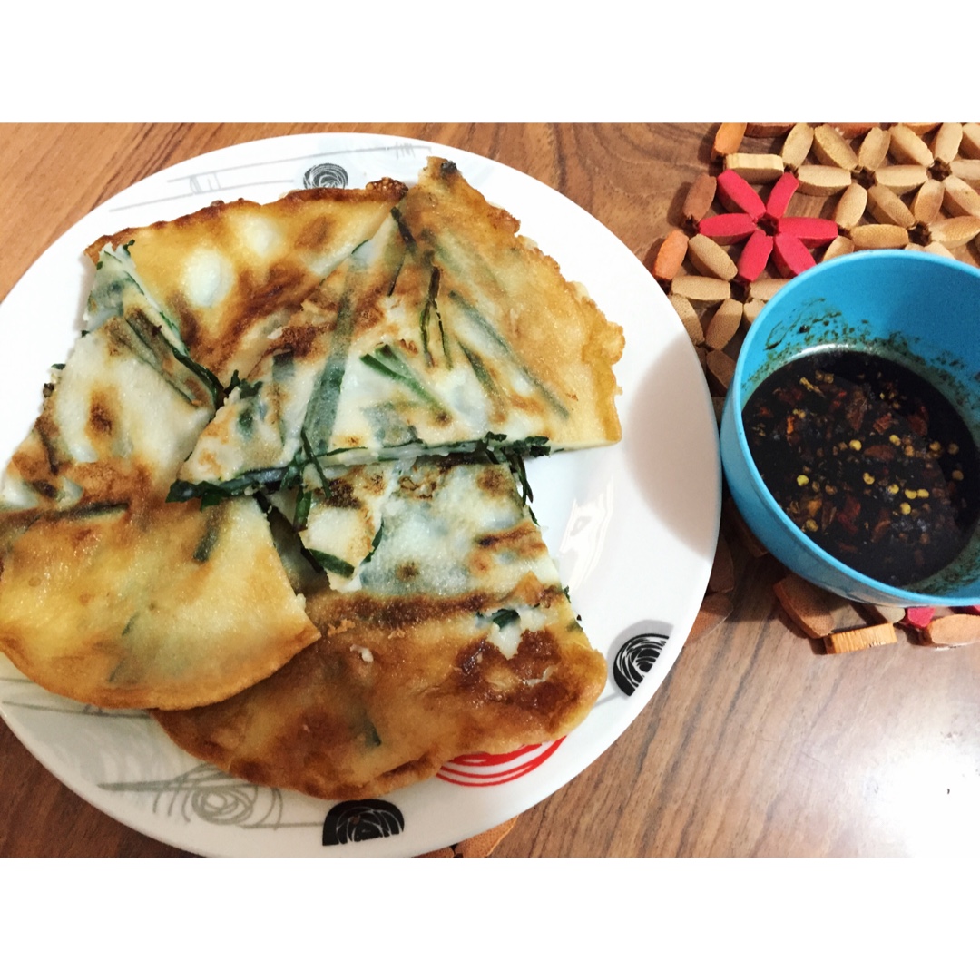 韩式韭菜饼