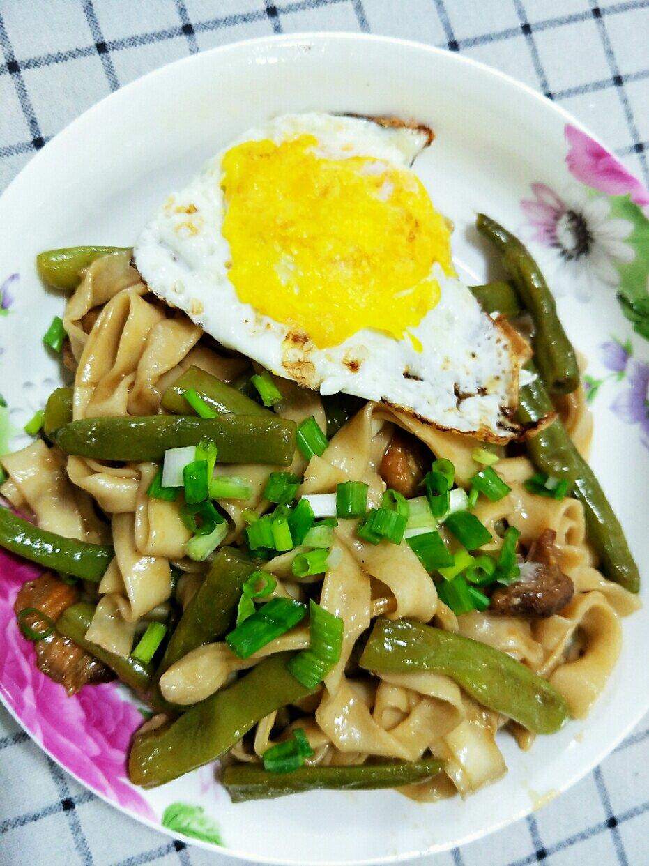 豆角焖个面