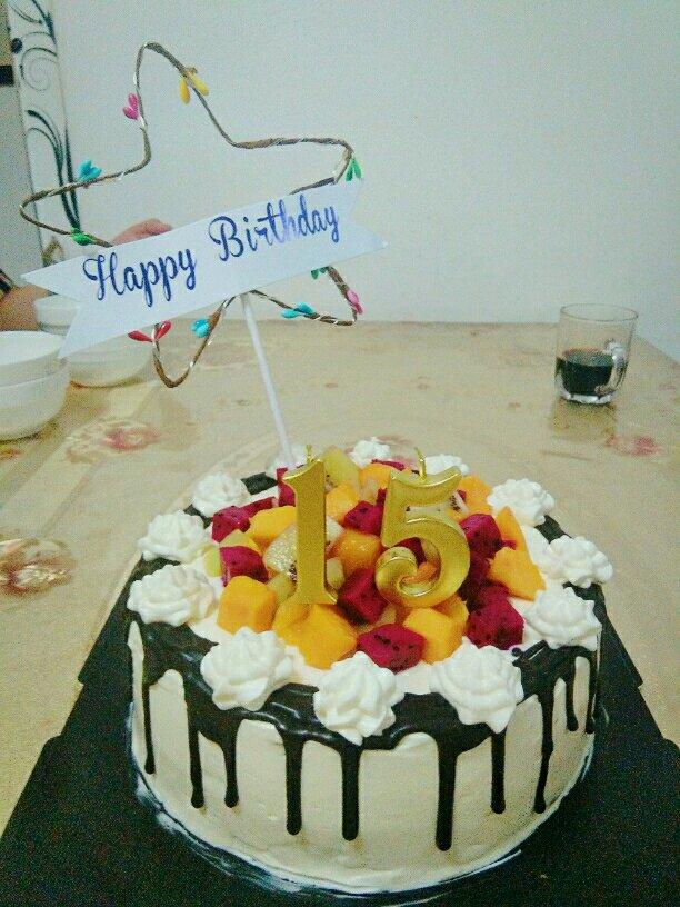 8寸可可戚风蛋糕