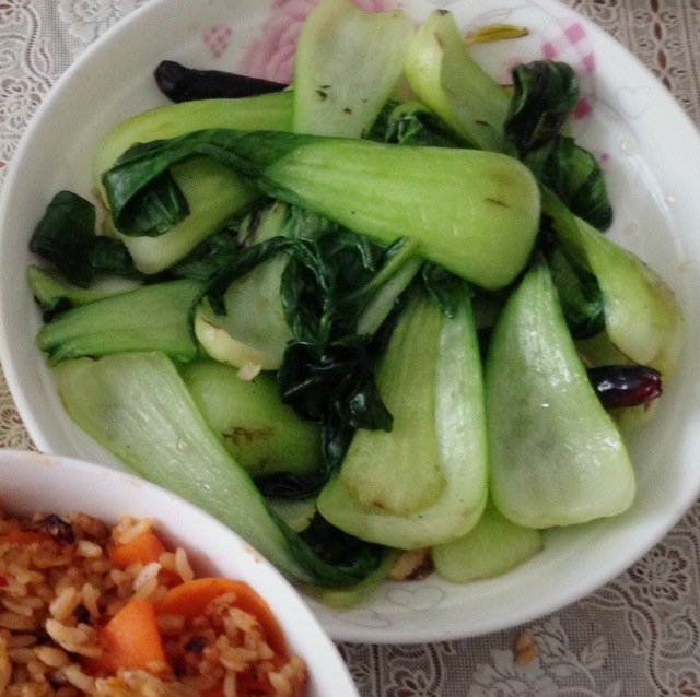 炝炒小油菜