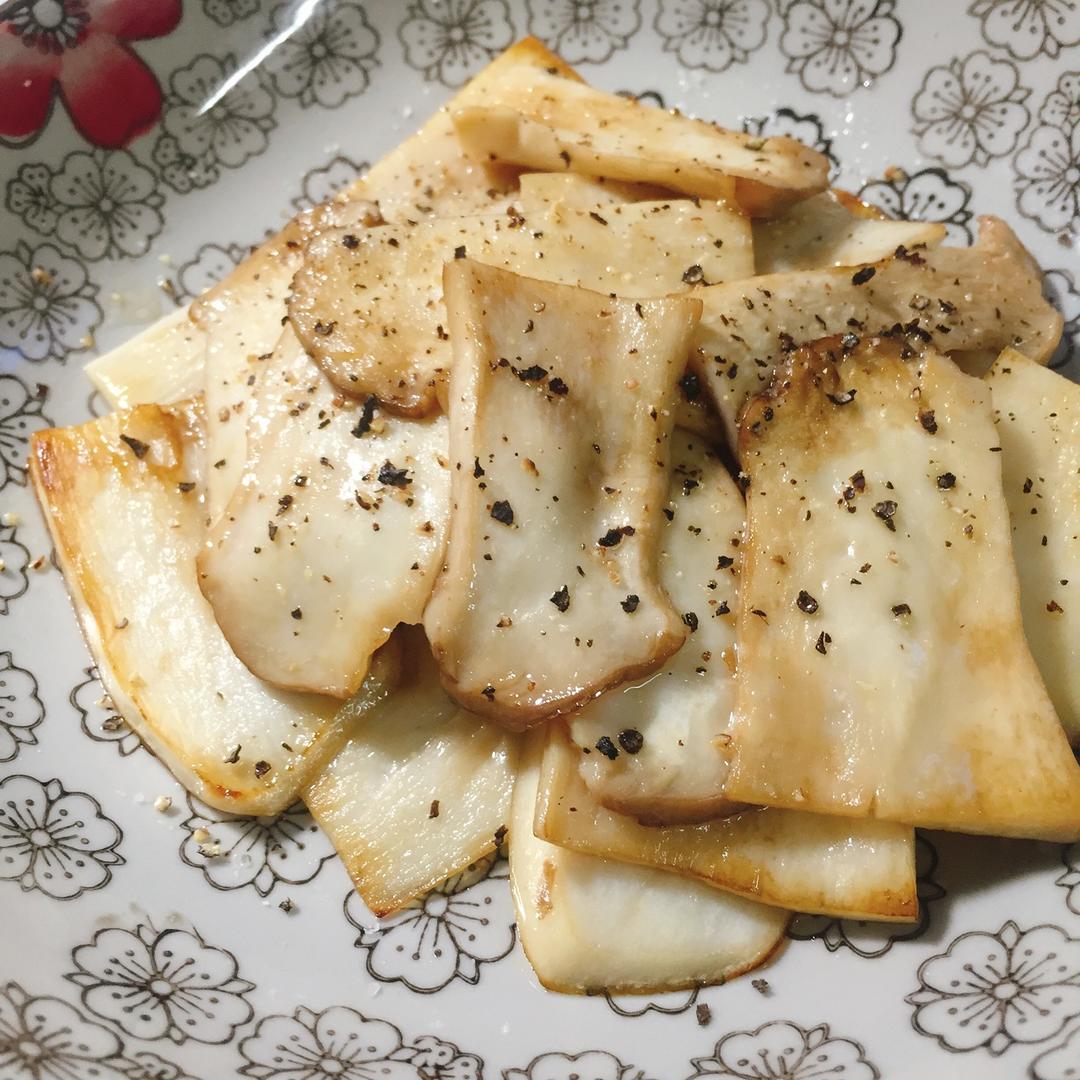 干煎杏鲍菇