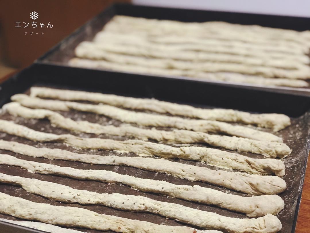 消耗天然酵种-意大利橄榄油脆面包棒Grissini