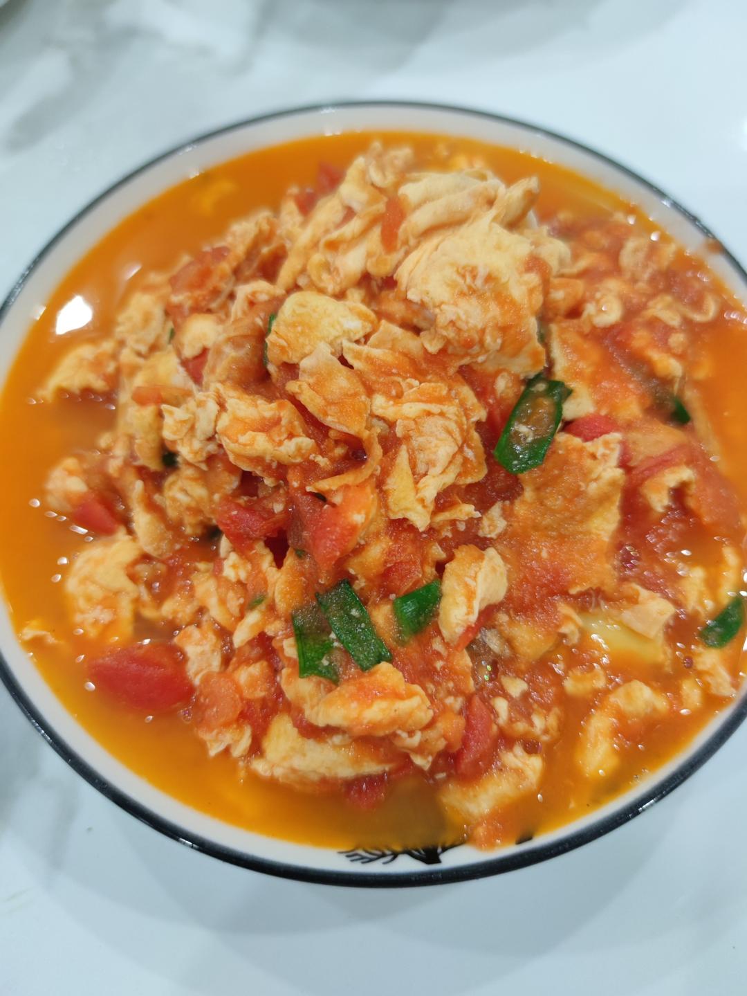 超嫩滑的番茄炒蛋