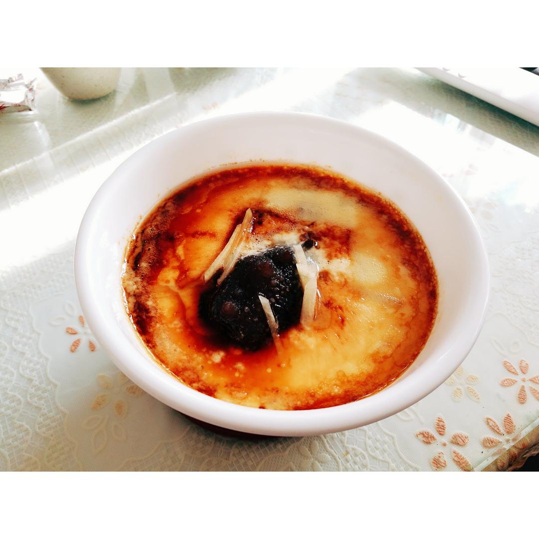 鲜虾蒸蛋