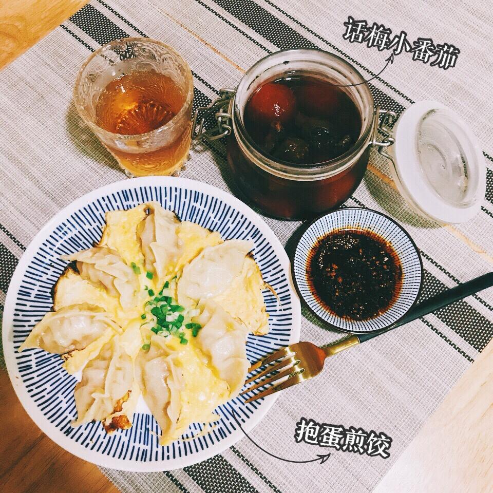 懒人快手抱蛋煎饺