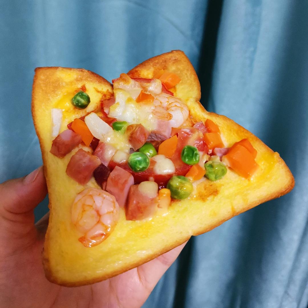 芝士面包片披萨