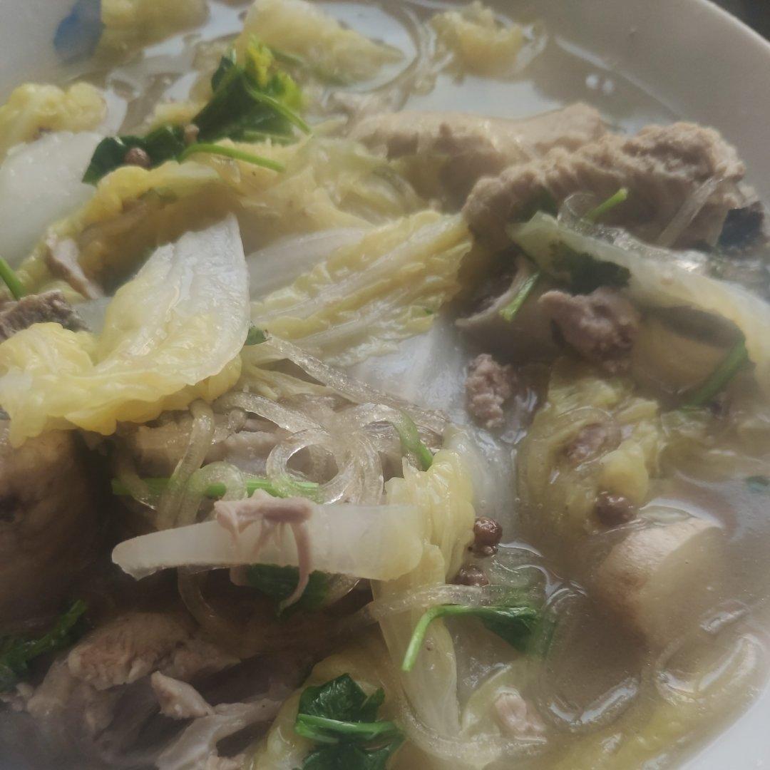 排骨白菜汤