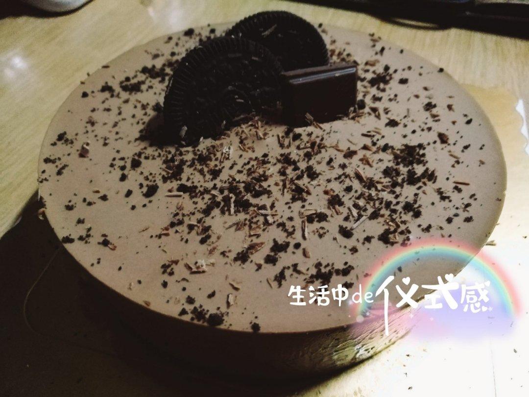 8寸香浓巧克力慕斯