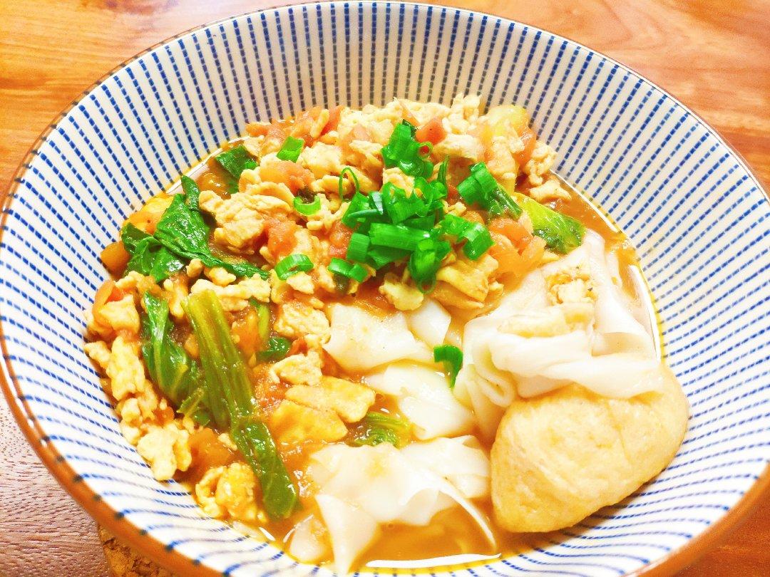 恨不得抱着锅舔的番茄鸡蛋面