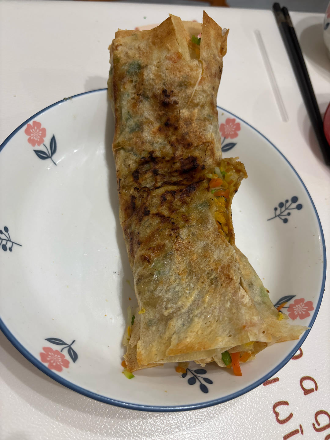 鲁南名吃——滕州菜煎饼 附电饼铛摊煎饼