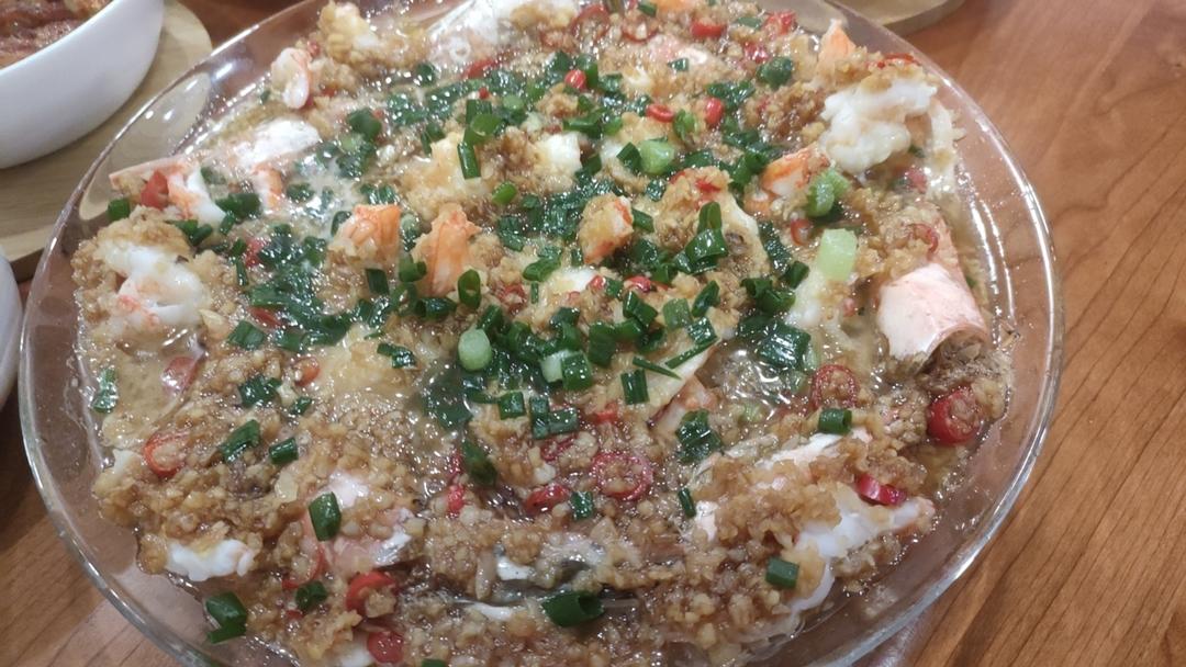 蒜蓉粉丝开背虾